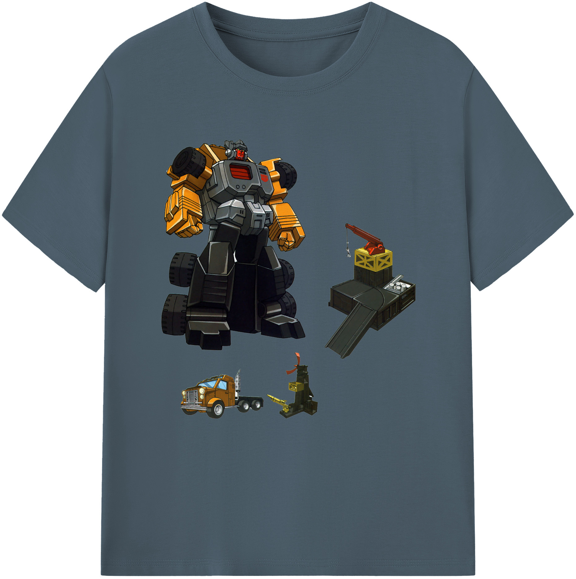 （画像用）  綿100％半袖Tシャツ（フロントプリント）